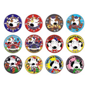 Ball Marker Collys Big Size Character – L03436 (có kẹp nam châm)