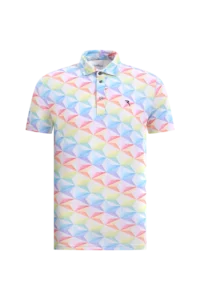 Áo Polo Golf nam Chervo Artemio A1216 – Multicolor Pinwheel 017G