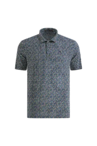 Áo Polo Golf nam Chervo Artistica A1266 – Blue Green 104F