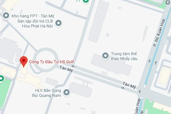 Bản đồ vị trí HS Golf Vietnam
