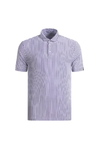 Áo Polo Golf nam Chervo Armas A1244 – White Purple 13G