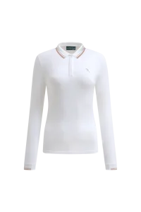 Áo Golf nữ dài tay Chervo Amarti A1275 – White 145