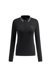 Áo Golf nữ dài tay Chervo Amarti A1275 – Black 999